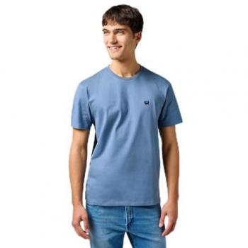 Wrangler Herren Shirt Sign-Off – Blau, XL/XXL