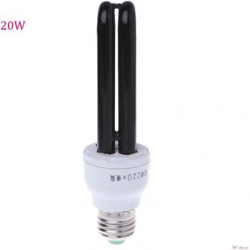 Ampoule E27 40W UV fluorescente noire 220V