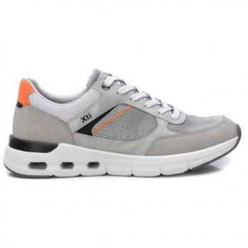 Baskets Xti 14358304 – Homme, Plat, Lacets, Gris
