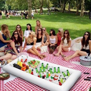 IceBox Inflatable Cup Holder
