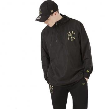 Giacca New Era Infill Print Windbreaker Marrone Medio L