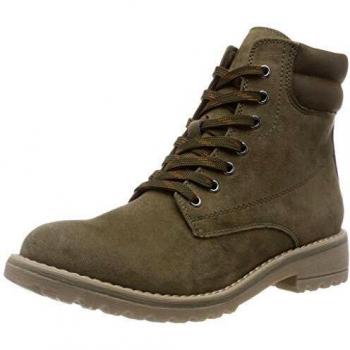 Marco Tozzi 26231-21 Stivali Combat Donna Khaki