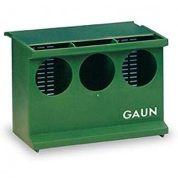 3-Hole Plastic Pigeon Feeder