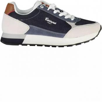 Carrera Blue Polyester Sneaker with Contrasting Details