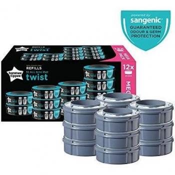 Ricarica Tommee Tippee Sangenic Twist & Click 12 ricariche