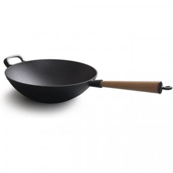 Sarten hierro fundido gruesa 31cm universal