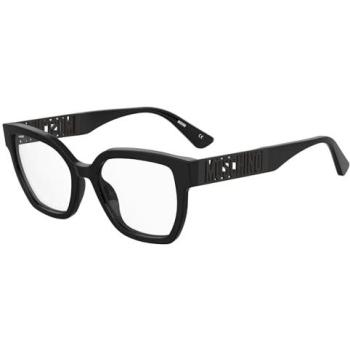 Moschino MOS633 807 Glasses (Frame Only) – Black, Size 52 – Blue‑Light Blocking