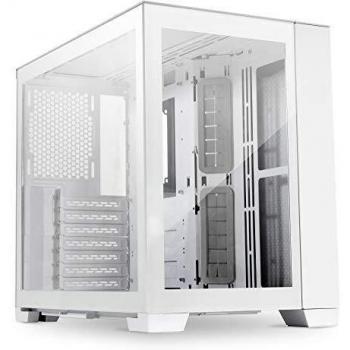 Lian Li O11 Dynamic Mini Snow Edition Midi-Tower PC Case da gioco, Contenitore Bianco paginefenster