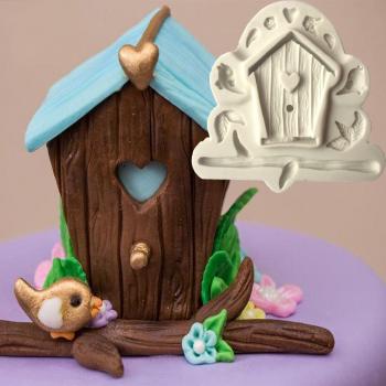 Aouke Tree House Fondant Mold L133