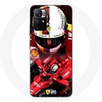 Redmi Note 11 5G Custom Case – Sebastian Vettel F1 Red Theme