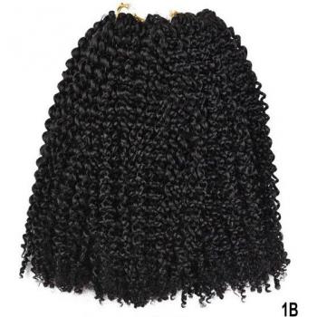 TOMO Marlybob Tresses crochet 12 pouces Jerry Curl
