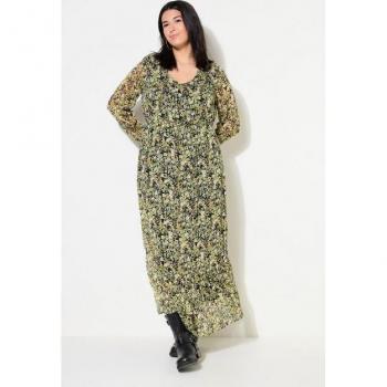 Studio Untold A-Linien Kleid mit floralen Akzenten