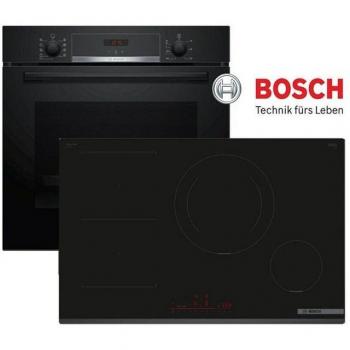 Bosch Serie 6 Induktionsherd mit Teleskopauszug