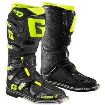 Guantes de Moto Gaerne SG‑12 en Negro y Amarillo 42