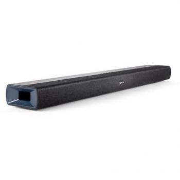 Barre sonore Denon DHT‑S218 avec caissons intégrés et connexion BLE