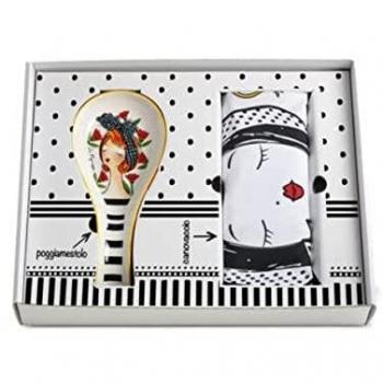 Le Pupazze Set Canovaccio e Poggiamestolo Egan