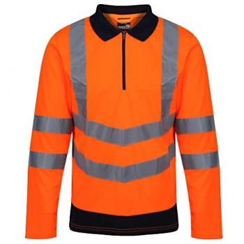 Hi‑Vis Regatta Pro‑Warnschutz‑Polo – Arbeitspolo Langarm