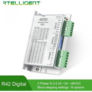 RTelligent 2‑Phase NEMA 17 Motordriver – 24 V bis 48 V DC
