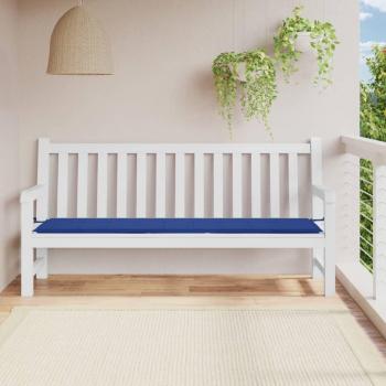 Almofada de Jardim 200x50x3cm em Tecido Oxford Azul