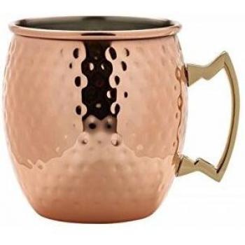 Genware 55cl Copper Hammered Mug