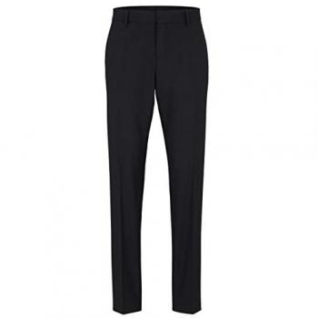 BOSS Slim Fit Anzughose Schurwoll-Mix GENIUS grau Größe 27