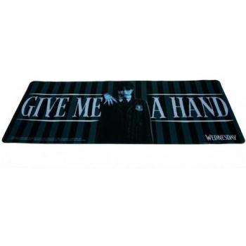 Wednesday Jumbo Striped Work Mat 30cm x Black/White