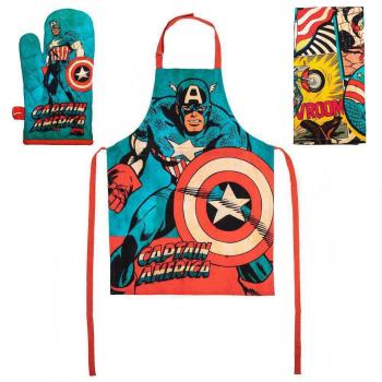 Combo de Cocina Captain America de Marvel