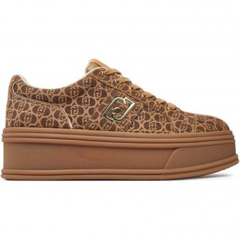 Liu Jo Selma 08 BF4077 PX195 Classic Brown Athletic Sneakers EU 37