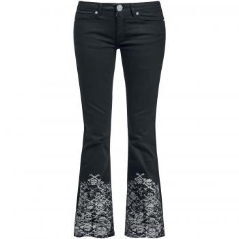 Pantalones Boot-Cut negros para mujer Full Volume by EMP
