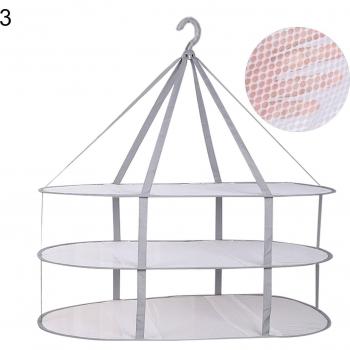 3-Layer Foldable Clothes Drying Hanger