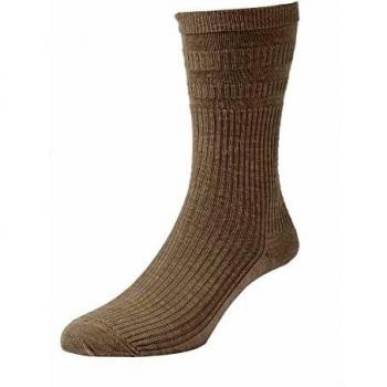 HJ Hall Women's The Original Wool Softop Casual Socks, Oatmeal