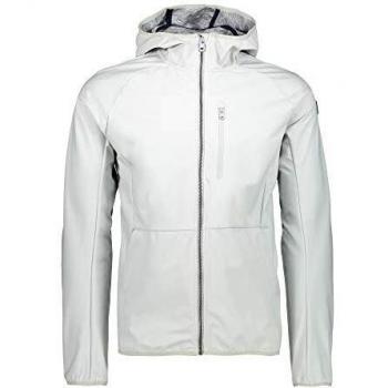 Softshell Veste Fix Hood – Gris clair, protection coupe‑vent