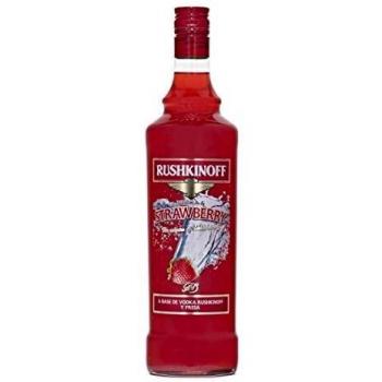 Vodka Rushkinoff Fresa 1L – Vaso de Fresa