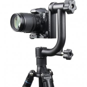 YELANGU 360 Degree Stable Gimbal Tripod Head for DSLR and Home DV Cameras