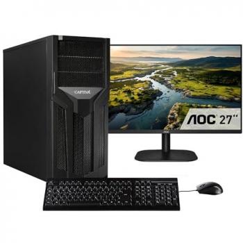 CAPTIVA Business-PC-Komplettsystem »Workstation I75-776 TFT Bundle«