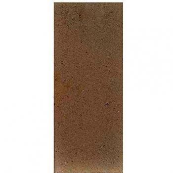 Firefix 2023 – Pierre Refractaire Moulée 2046/2052 – 30 mm d'épaisseur – 400 × 160 mm – Jaune