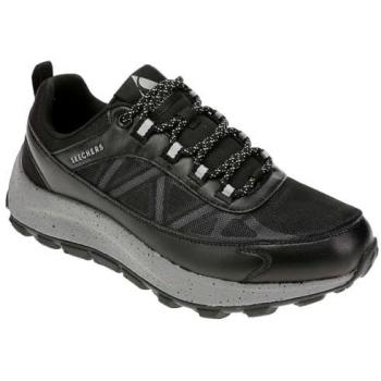 Skechers Herren Sneakers Urbex 183275 Schwarz 41,5 Duraleather-Mesh