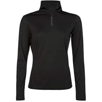 Protest Fabrizoy 1/4 Forro Polar, Mujer, Color True Black, 42