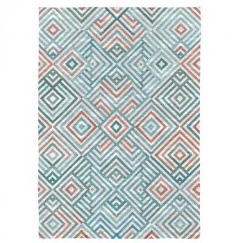 Tapis Moderne “Mosaïque Chromatique”