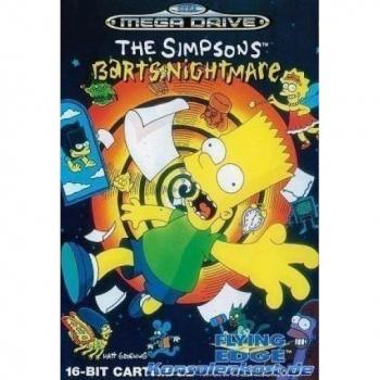 Mega Drive – Simpsons: Bart's Nightmare, The – Originalverpackt, sehr guter Zustand