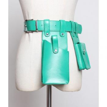 EAM Trendy Black Mini Bag with Belt
