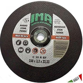 DISCO DA TAGLIO PER MARMO CENTRO DEPRESSO 230X3,2X22,23