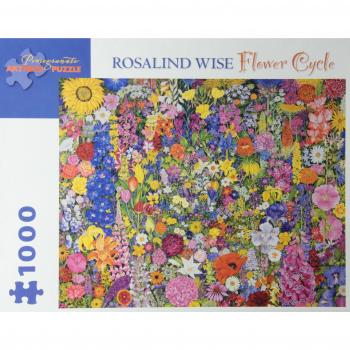 Flower Cycle 1,000-Piece Jigsaw Puzzle, by Rosalind Wise