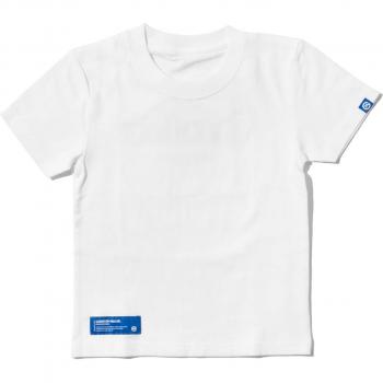GORDON MILLER Kinder T-Shirt mit Chauffeur-Logo 100 Kurzarm Weiß-Grün