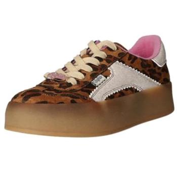 Pink & White Buffalo Cajo Trainers for Women – EU 40, Brown Textile Blend