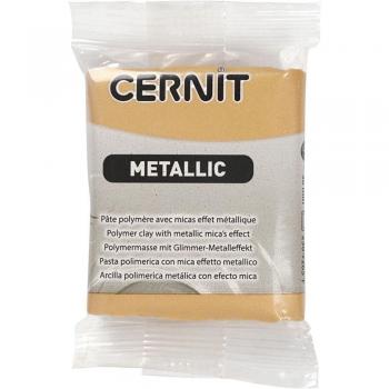 Cernit Pasta Polimérica Brillante Oro 56g