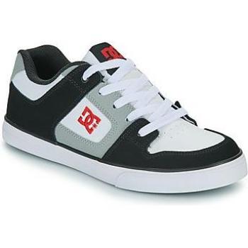 Dc Shoes Pure Trainers White / Black / Red male UK 4