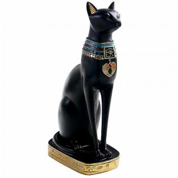 Statue de la déesse Bastet en décoration intérieure