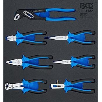 BGS Modulo pinze 7 pz per valigetta attrezzi