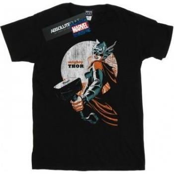 Maglietta Nera The Mighty Thor per Bambini